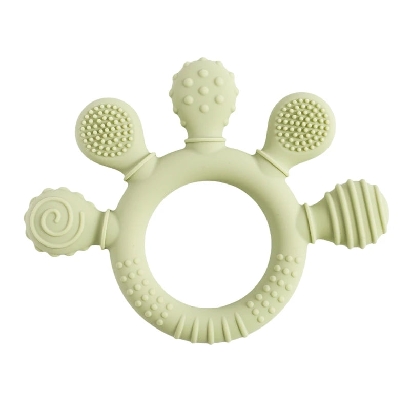 Tiny Chews Silicone Baby Teether