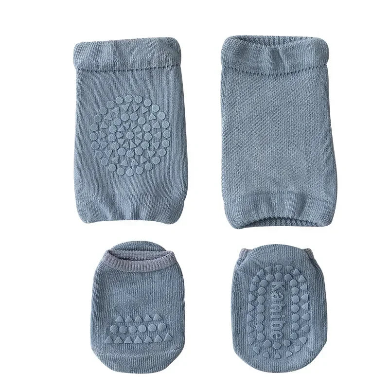 CrawlSafe - Non-Slip Baby Knee Pad & Socks