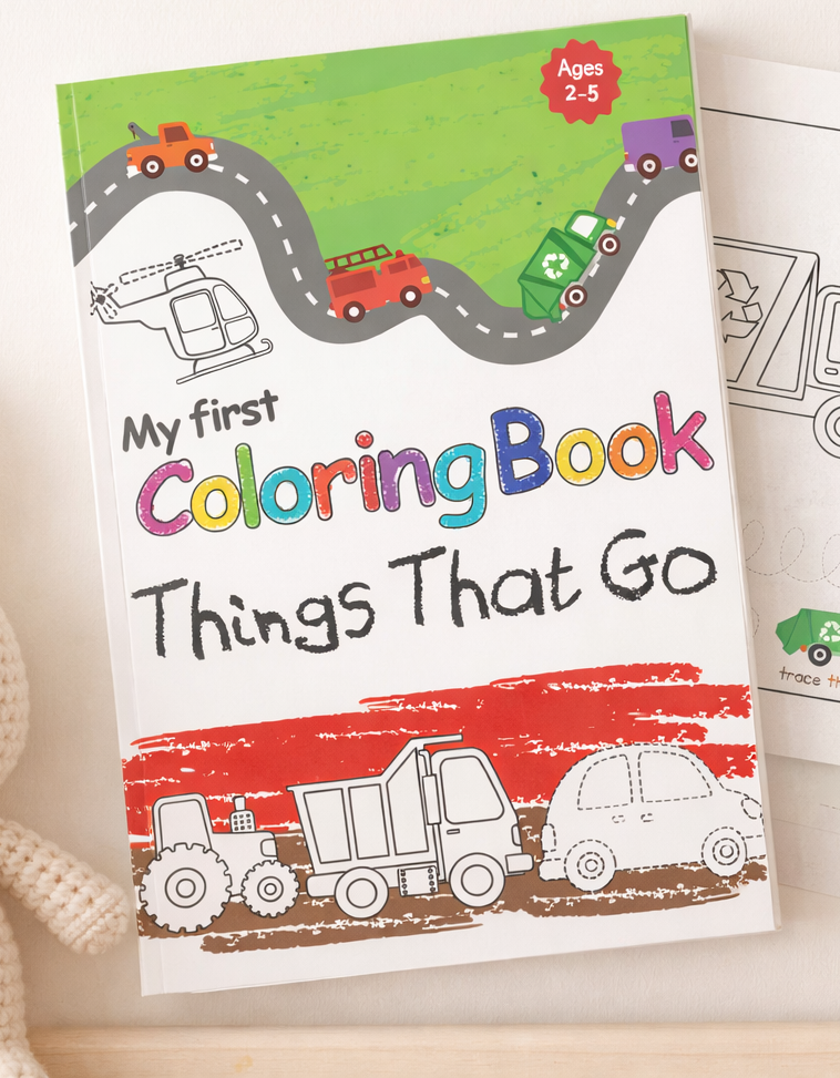 My Firts Coloring Book "Things That Go"
